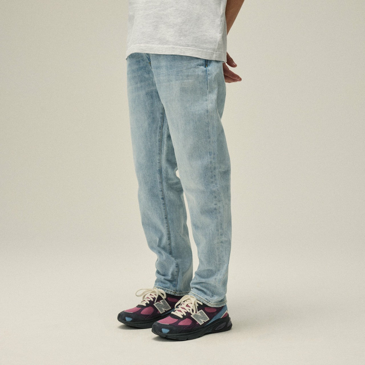 Men Kith Kith Varick Taper Jean - Light Indigo