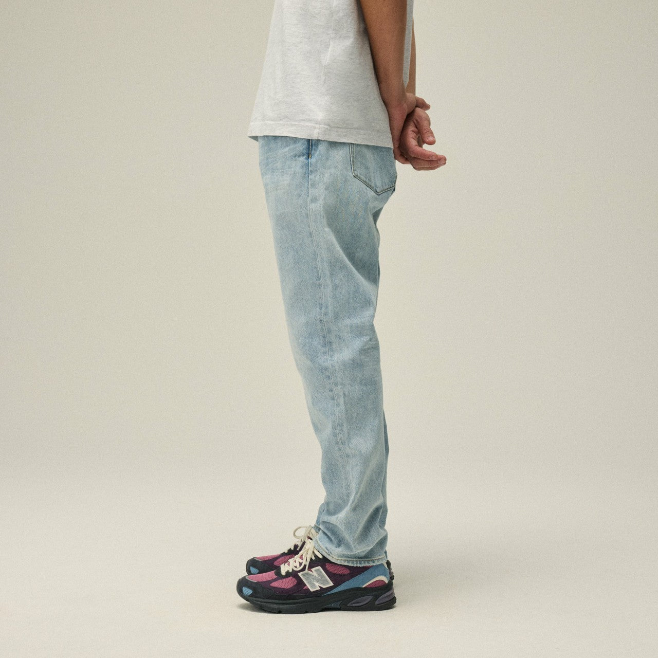 Men Kith Kith Varick Taper Jean - Light Indigo