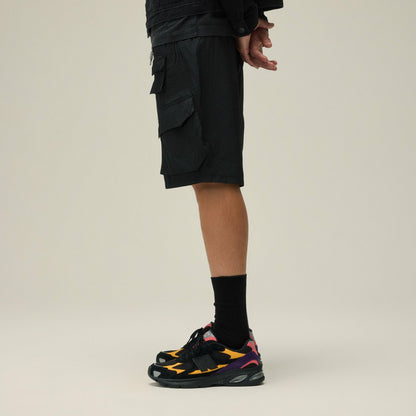 Men Kith Kith Dupont Cargo Pocket Short - Black