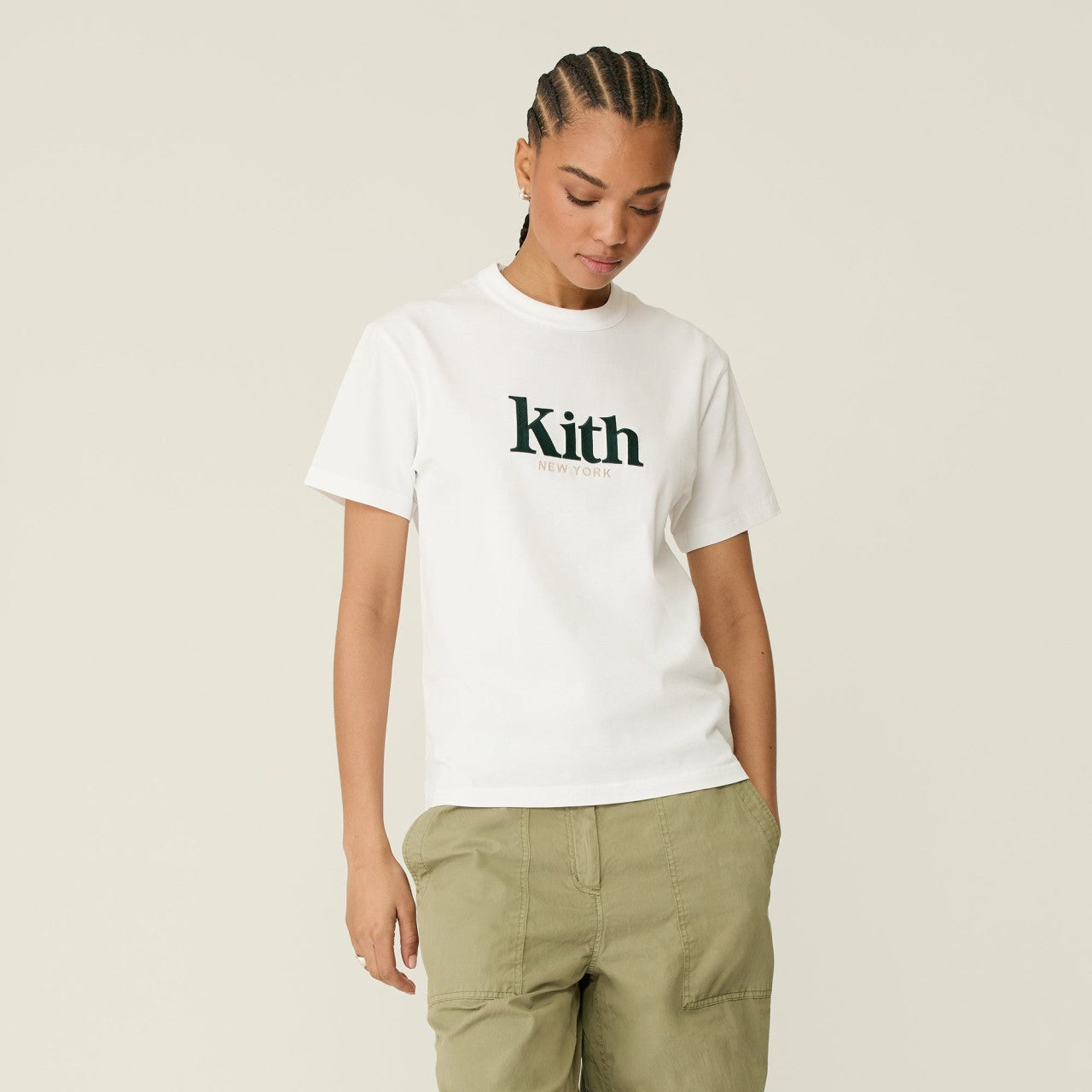 Women Kith Kith Women Mott New York Tee II - White