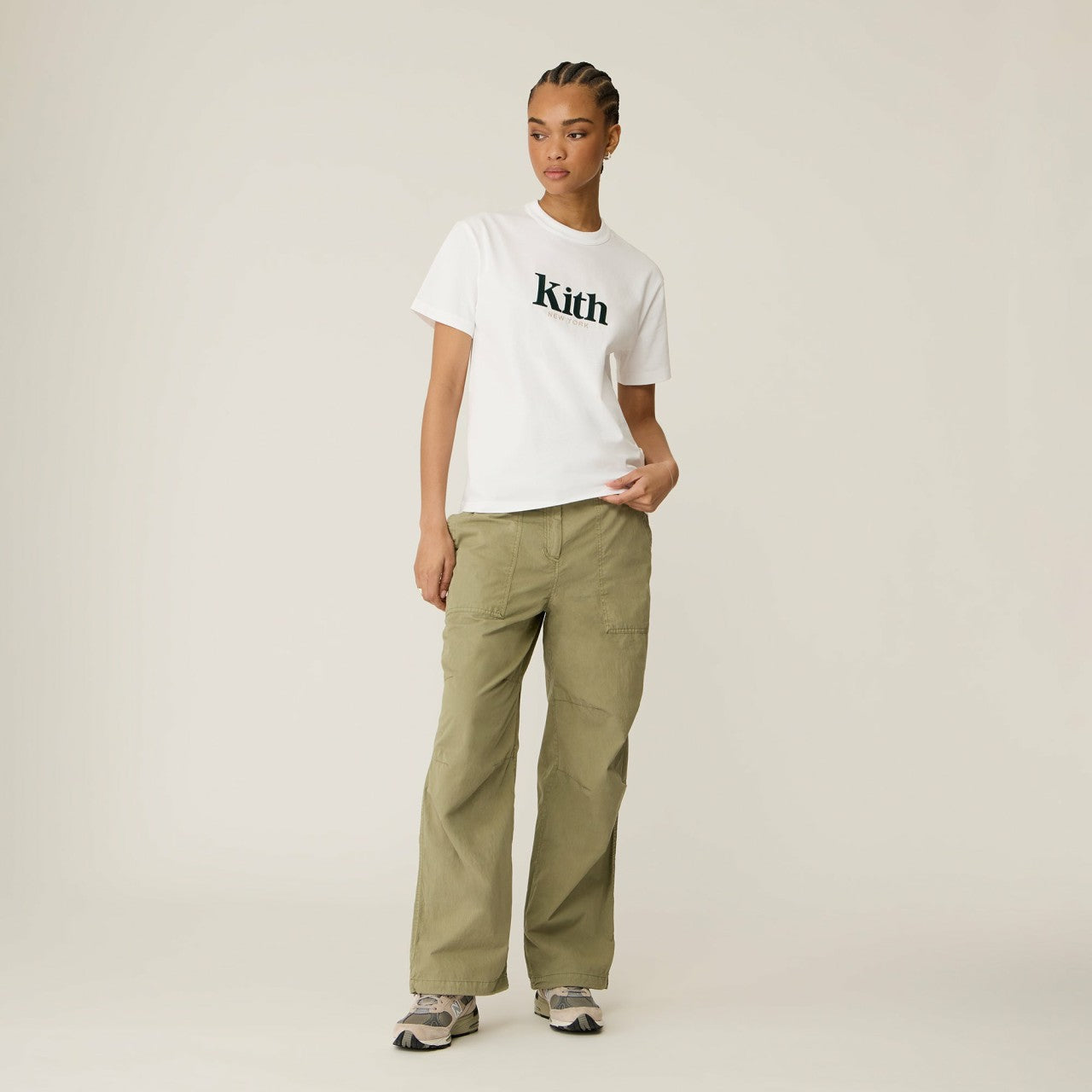 Women Kith Kith Women Mott New York Tee II - White