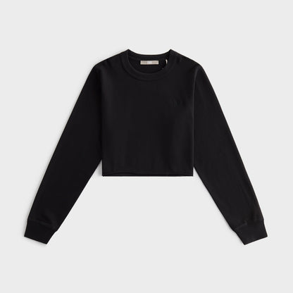 Women Kith Kith Women Lucy Cropped Long Sleeve II Tee - Mass