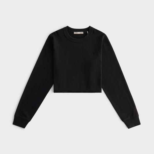 Women Kith Kith Women Lucy Cropped Long Sleeve II Tee - Mass