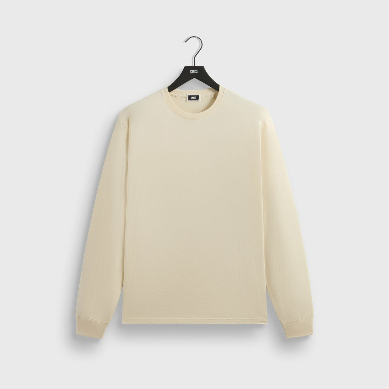 Men Kith Kith Long Sleeve Vintage Wash Tee - Sandrift