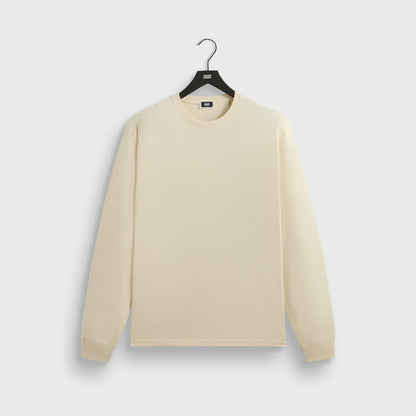 Men Kith Kith Long Sleeve Vintage Wash Tee - Sandrift
