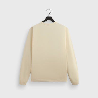 Men Kith Kith Long Sleeve Vintage Wash Tee - Sandrift