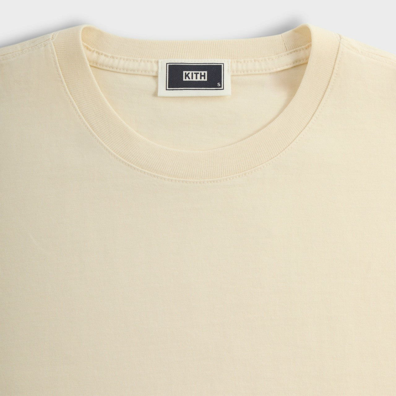 Men Kith Kith Long Sleeve Vintage Wash Tee - Sandrift