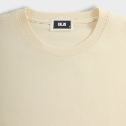 Men Kith Kith Long Sleeve Vintage Wash Tee - Sandrift