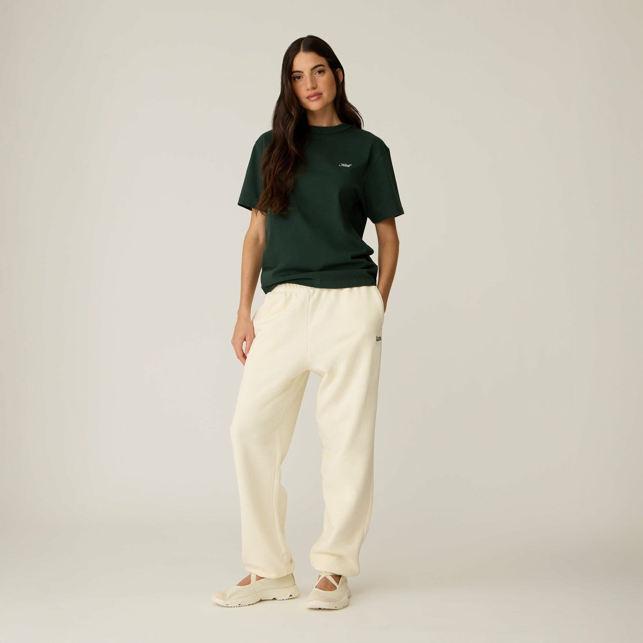 Women Kith Kith Women Nia Tee - Stadium