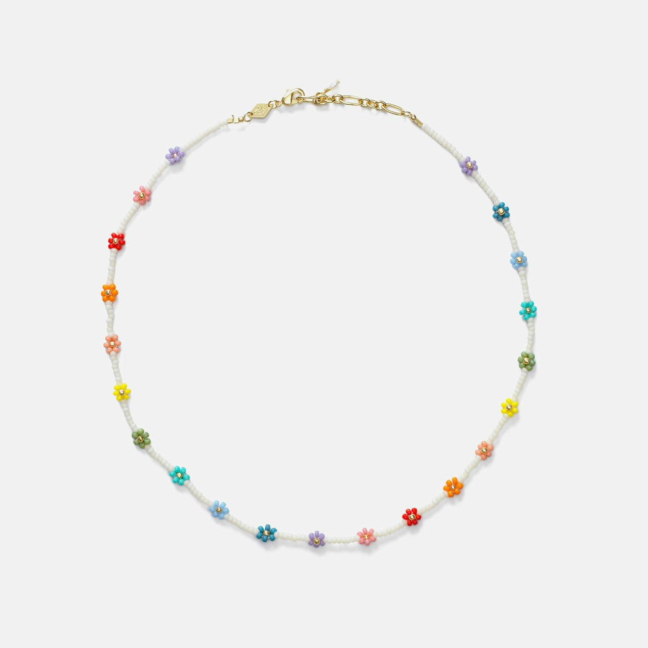 Women Kith Anni Lu Flower Power Necklace - Multi