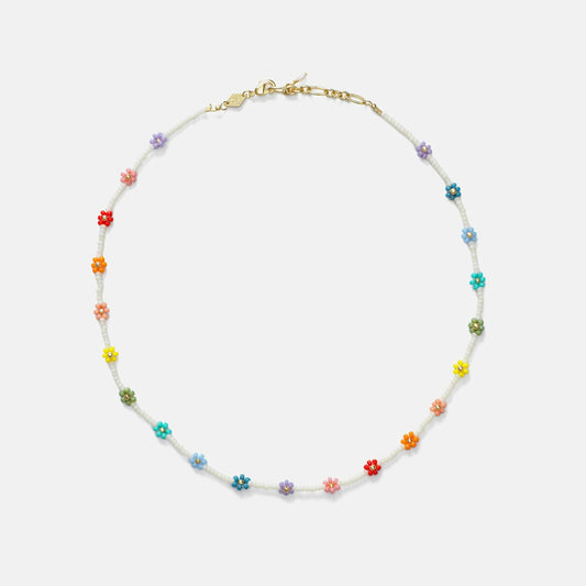 Women Kith Anni Lu Flower Power Necklace - Multi
