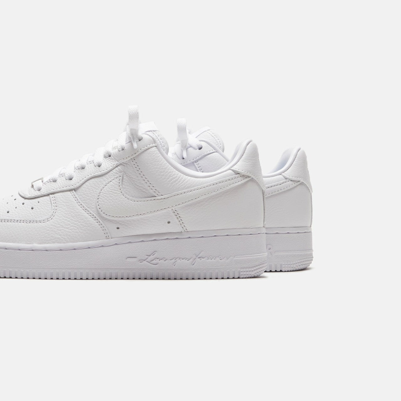 Men Kith Nike x NOCTA Air Force 1 Low - White / White / Cobalt Tint