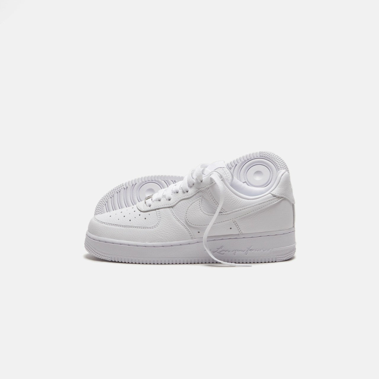 Men Kith Nike x NOCTA Air Force 1 Low - White / White / Cobalt Tint