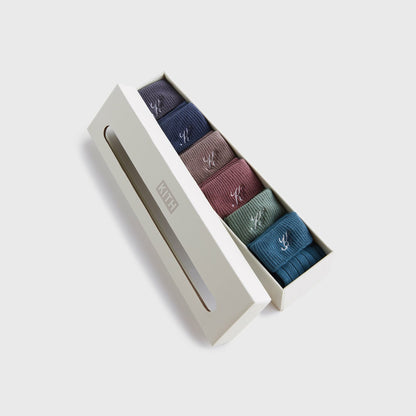 Kids Kith Kith Baby Palette 6-Pack Socks - Battleship