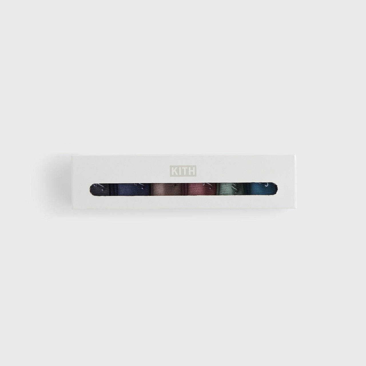 Kids Kith Kith Baby Palette 6-Pack Socks - Battleship