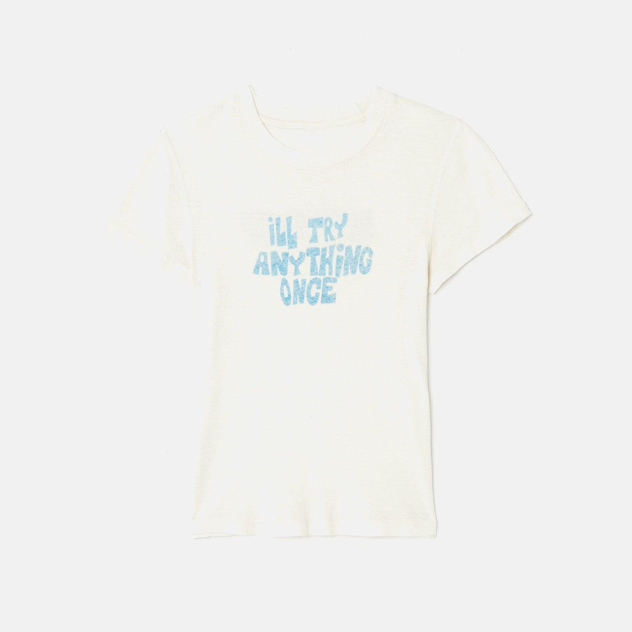 Women Kith ReDone 90s Baby Tee - Vintage White
