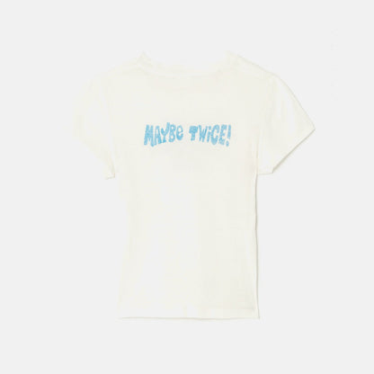 Women Kith ReDone 90s Baby Tee - Vintage White