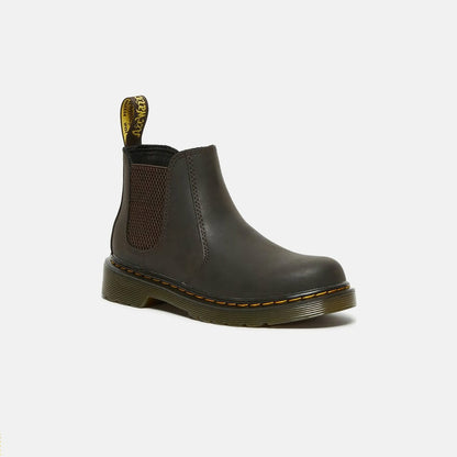 Kids Kith Dr. Martens 2976 Junior - Dark Brown / Yellowstone