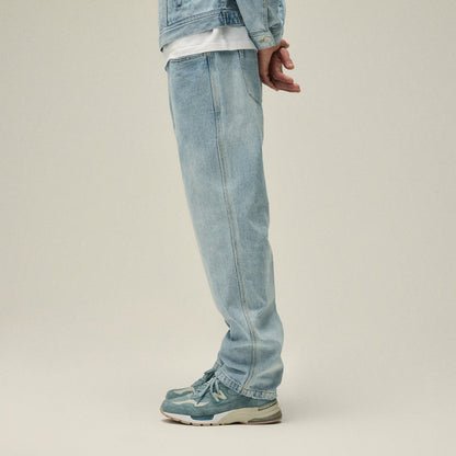 Men Kith Kith Centre Straight Jean - Light Indigo