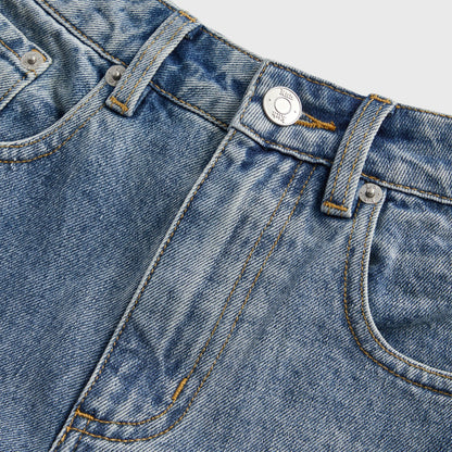 Men Kith Kith Centre Straight Jean - Dark Indigo