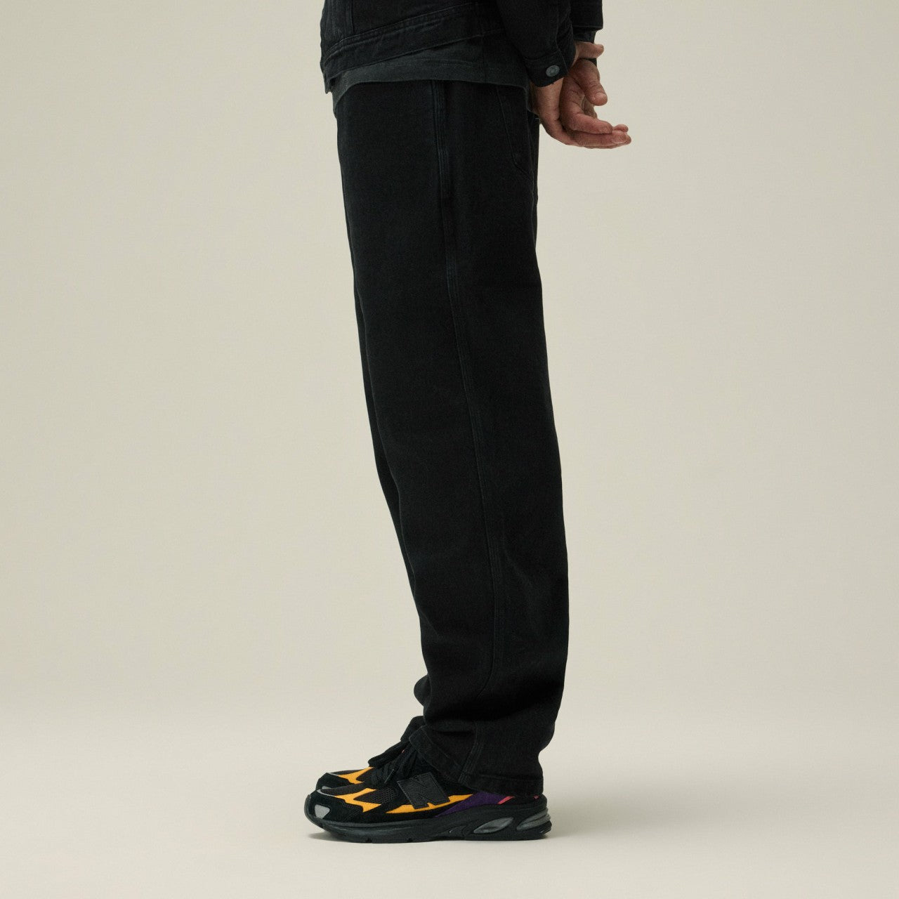 Men Kith Kith Centre Straight Jean - Black