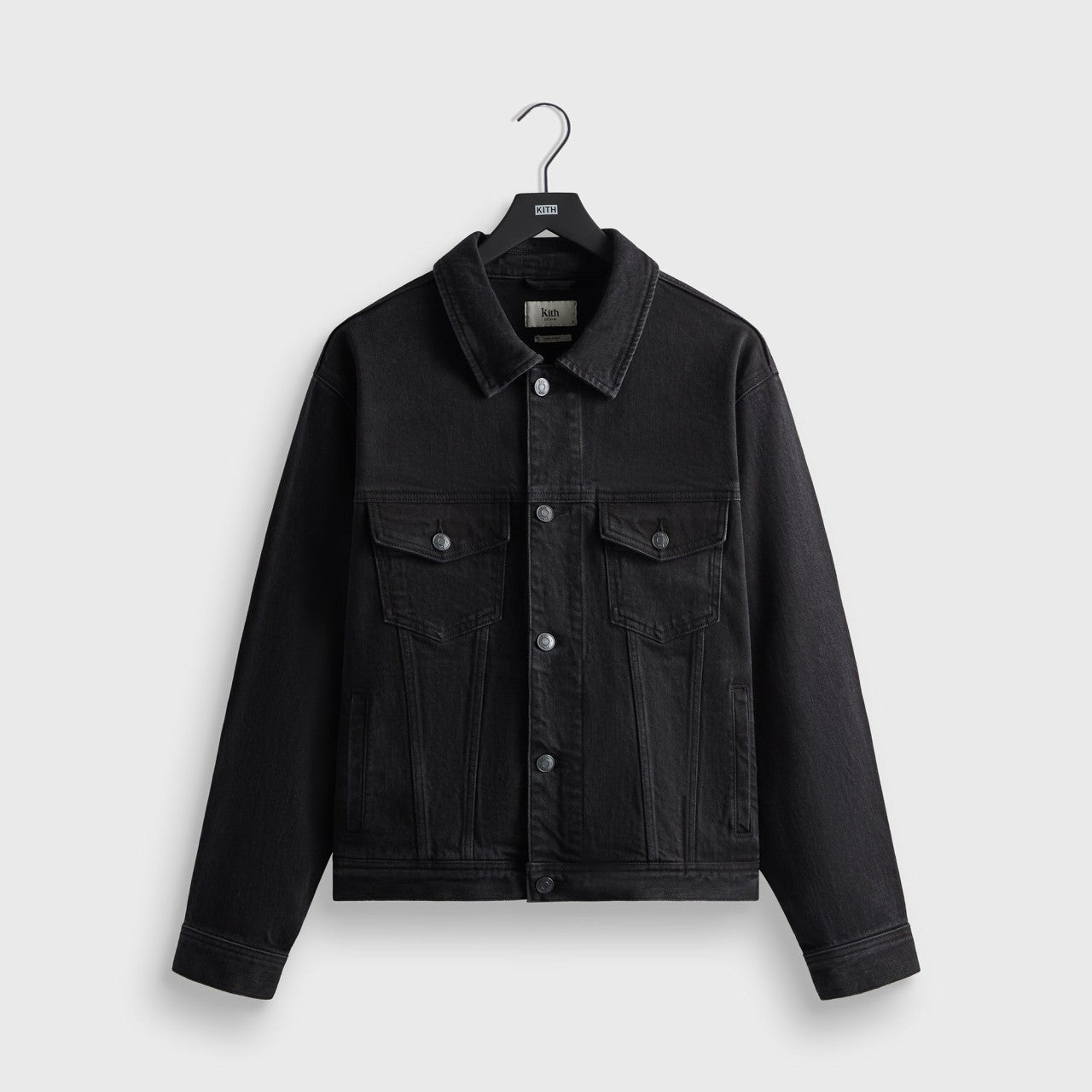 Men Kith Kith Centre Denim Jacket - Black