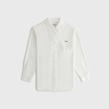 Women Kith Kith Women Ora II Denim Shirt - Putty Denim