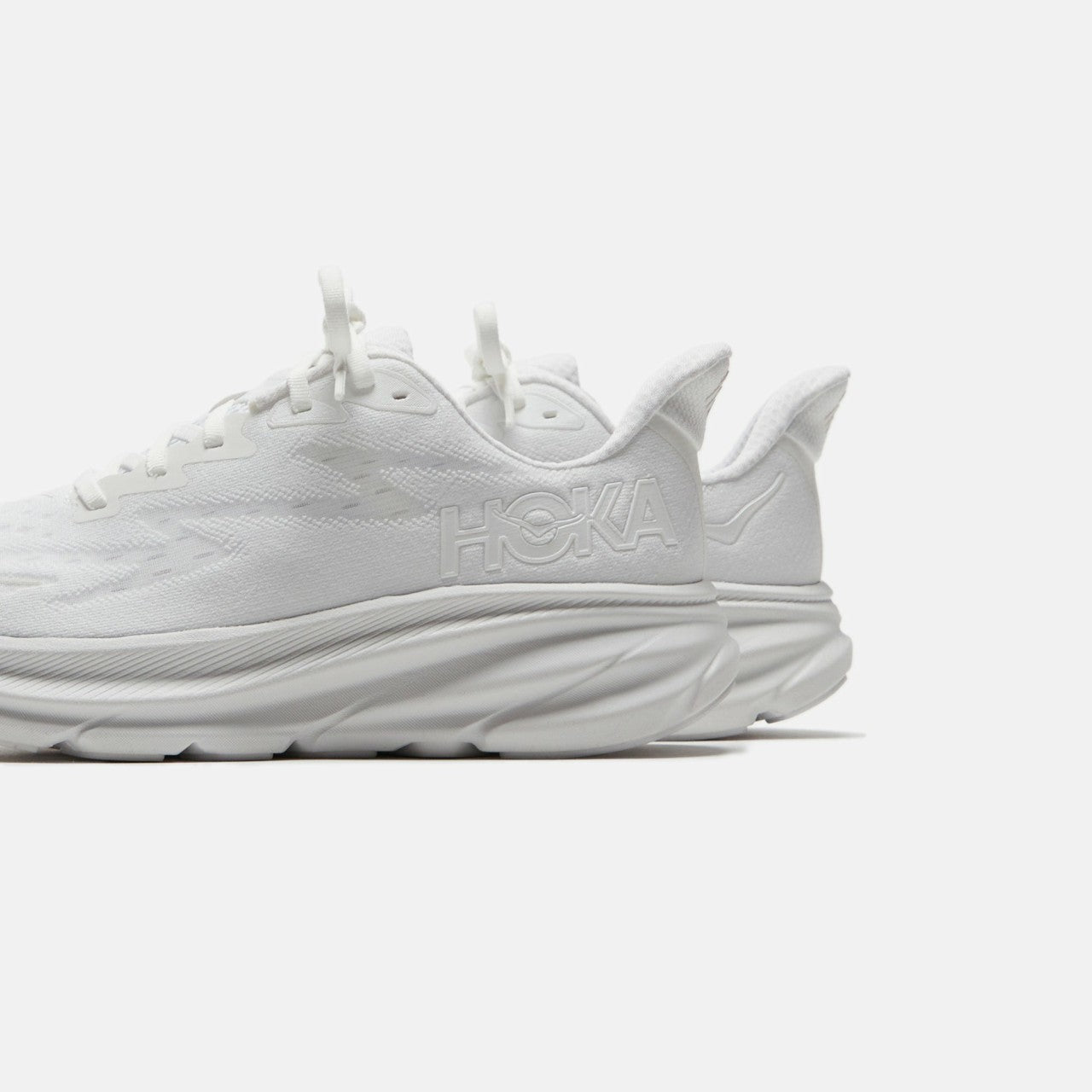 Men Kith HOKA Clifton 9 - White