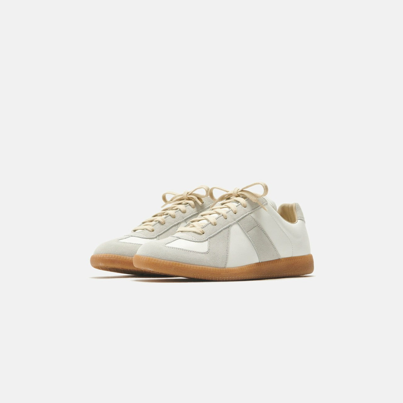 Women Kith Maison Margiela WMNS Replica Sneakers - Dirty White