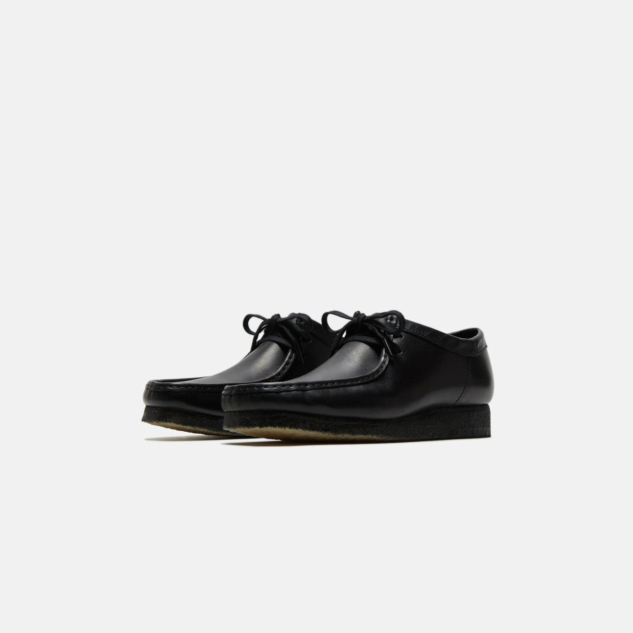 Men Kith Clarks Wallabee - Black Leather