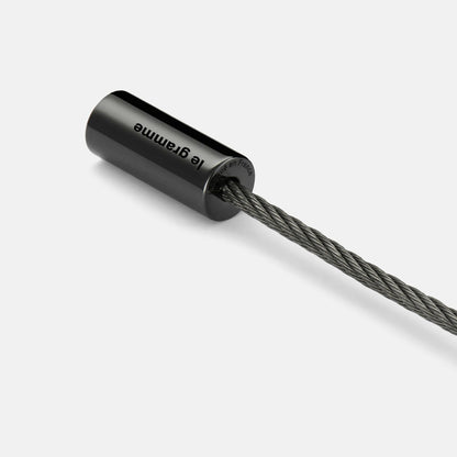 Men Kith Le Gramme 5g Polished Ceramic Cable Bracelet - Ceramic