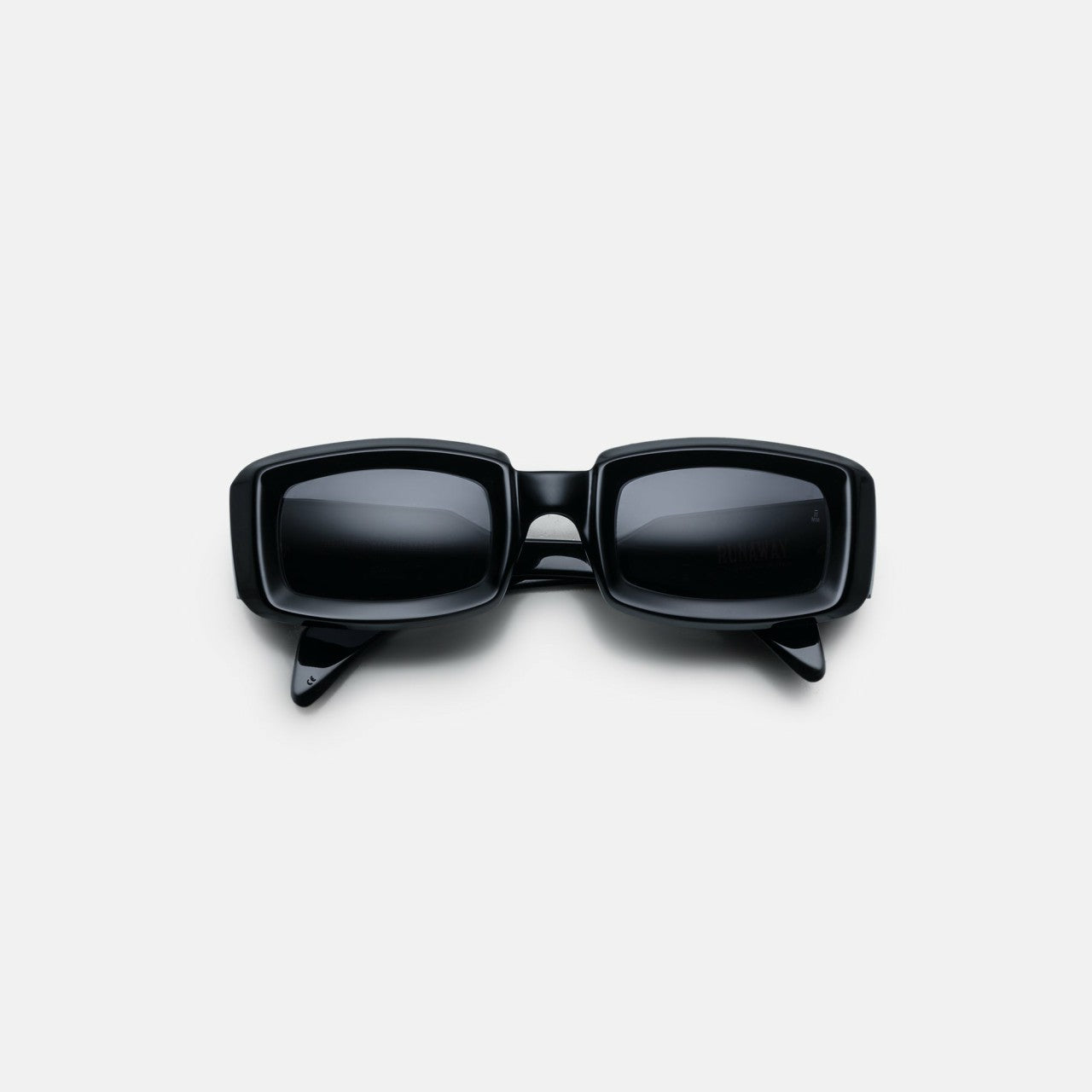 Women Kith Jacques Marie Mage Runaway Frame Jet Lens Dark Gold Hardware - Black