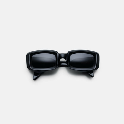 Women Kith Jacques Marie Mage Runaway Frame Jet Lens Dark Gold Hardware - Black