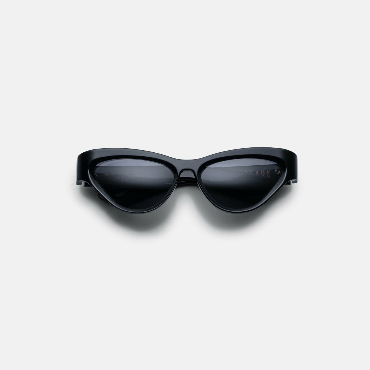 Women Kith Jacques Marie Mage Slade Frame Jet Lens Dark Gold Hardware - Black