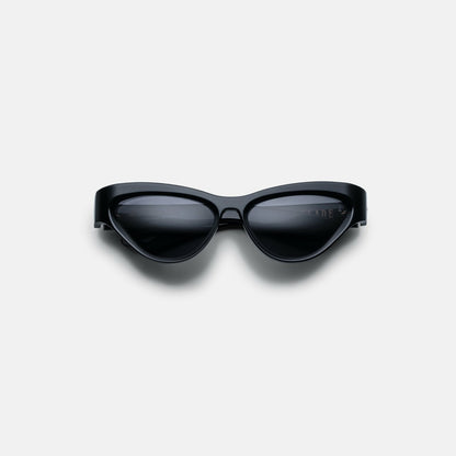 Women Kith Jacques Marie Mage Slade Frame Jet Lens Dark Gold Hardware - Black