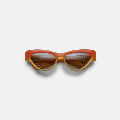 Women Kith Jacques Marie Mage Slade Crush Frame Brandy Gradient Lens Silver Hardw