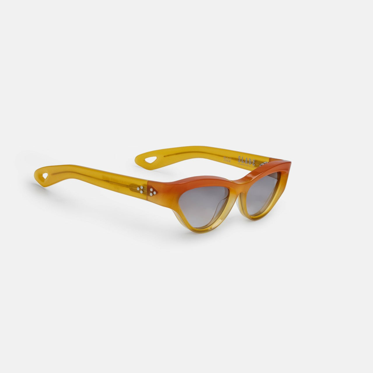 Women Kith Jacques Marie Mage Slade Crush Frame Brandy Gradient Lens Silver Hardw