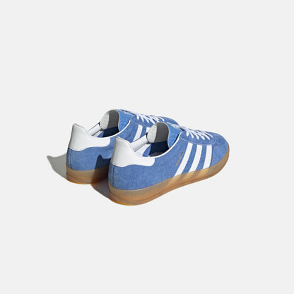 Women Kith adidas WMNS Gazelle - Blue Fusion / Cloud White / Gold Metallic