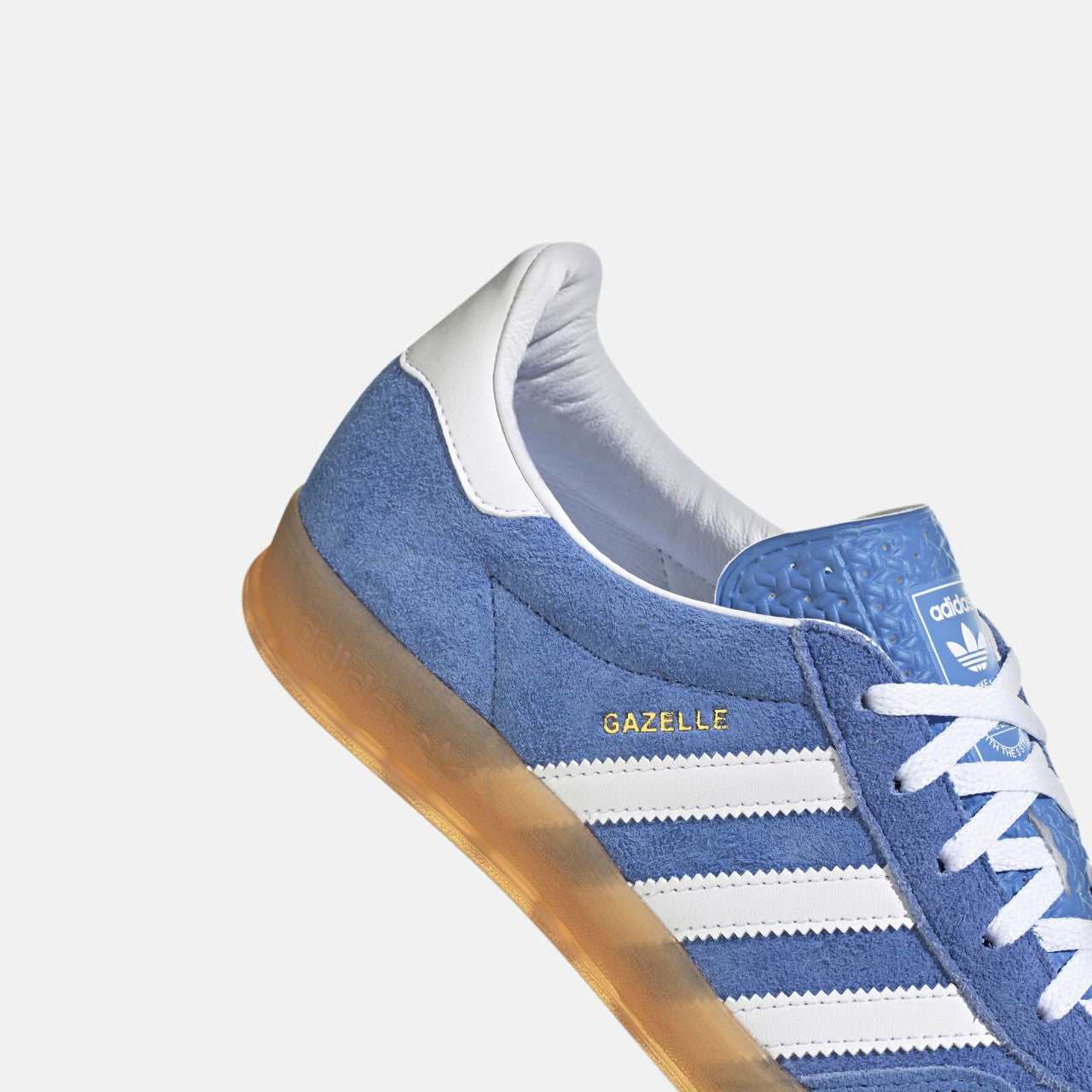Women Kith adidas WMNS Gazelle - Blue Fusion / Cloud White / Gold Metallic