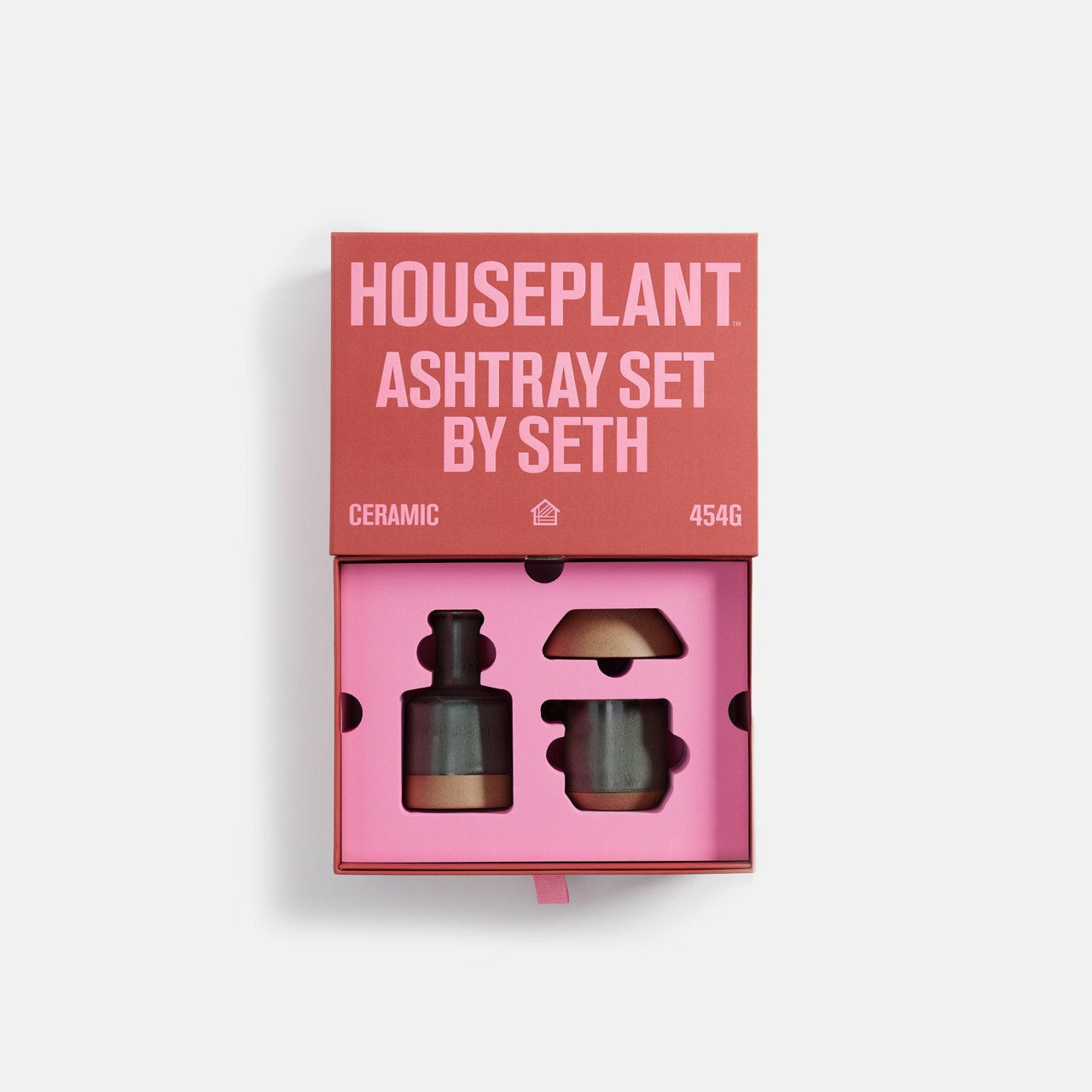 Women Kith Houseplant Ashtray Set by Seth - Moss