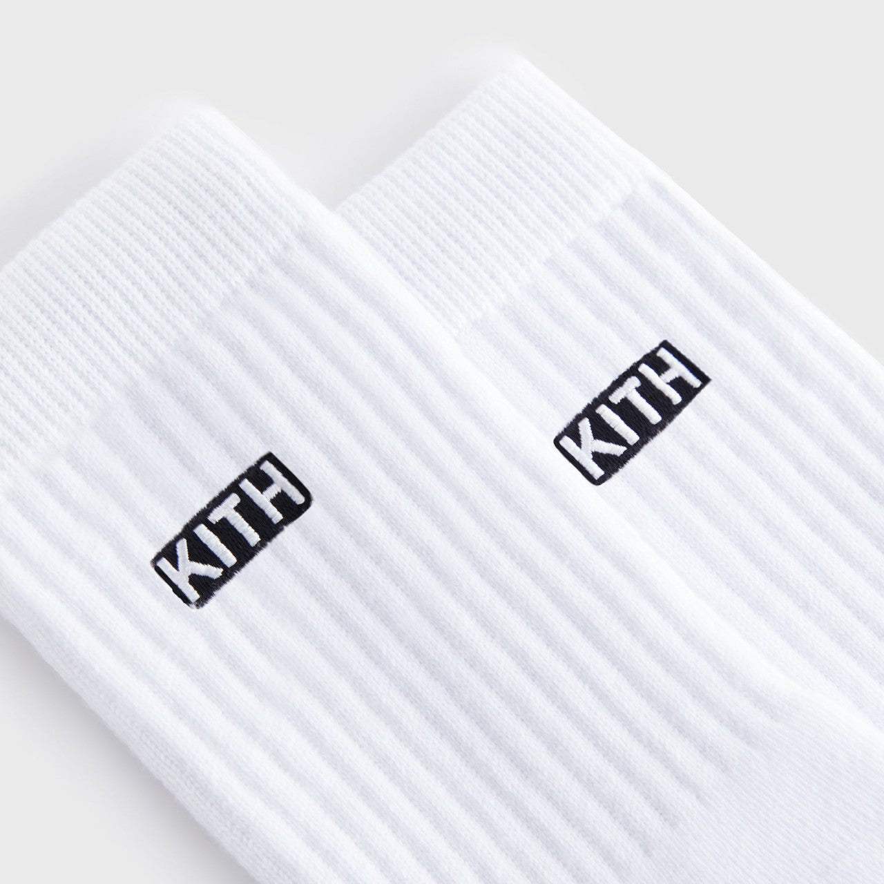 Kids Kith Kith Kids Classic Crew Socks - White