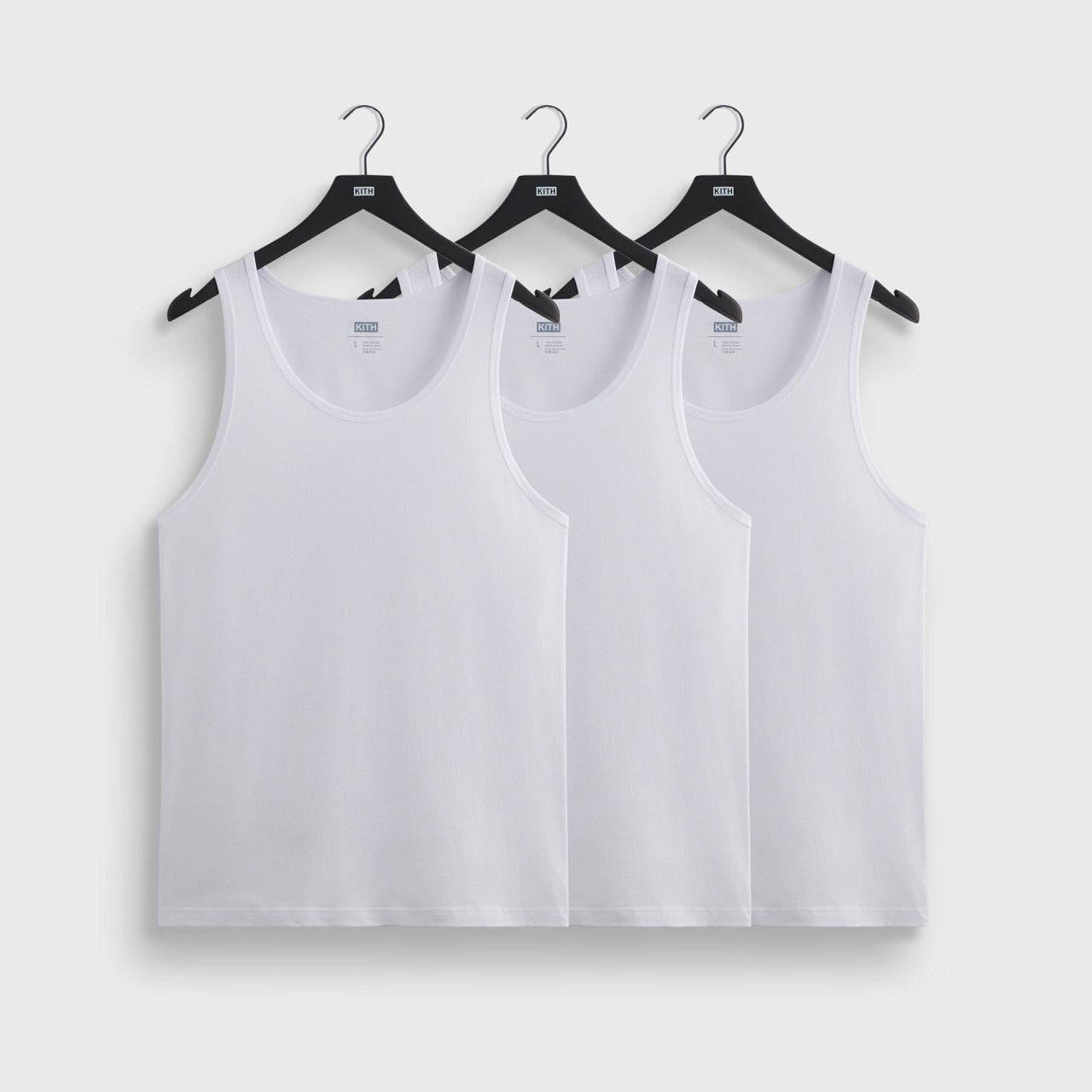Men Kith Kith 3-Pack Spencer Tank - White