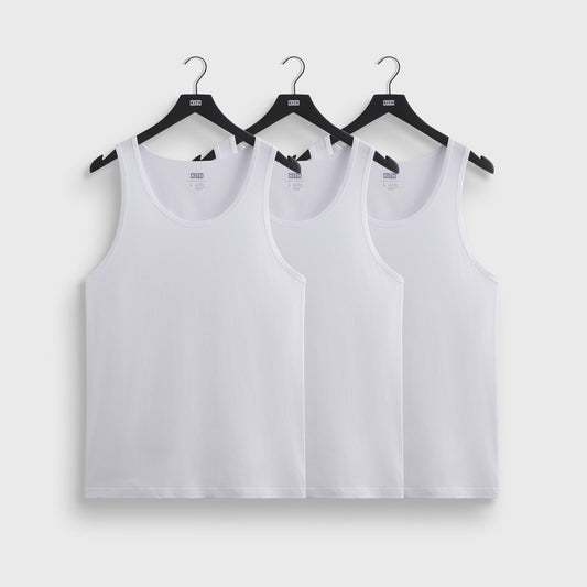 Men Kith Kith 3-Pack Spencer Tank - White