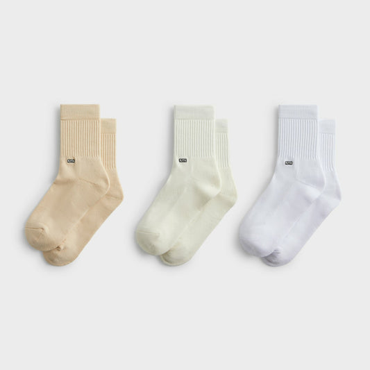 Men Kith Kith Classic Half Crew 3-Pack Socks - Multi