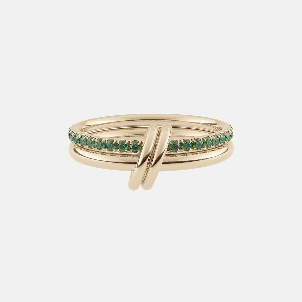 Women Kith Spinelli Kilcollin Ceres YG Emerald Ring - Gold
