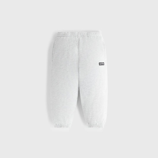 Kids Kith Kith Baby Nelson Sweatpant - Light Heather Grey