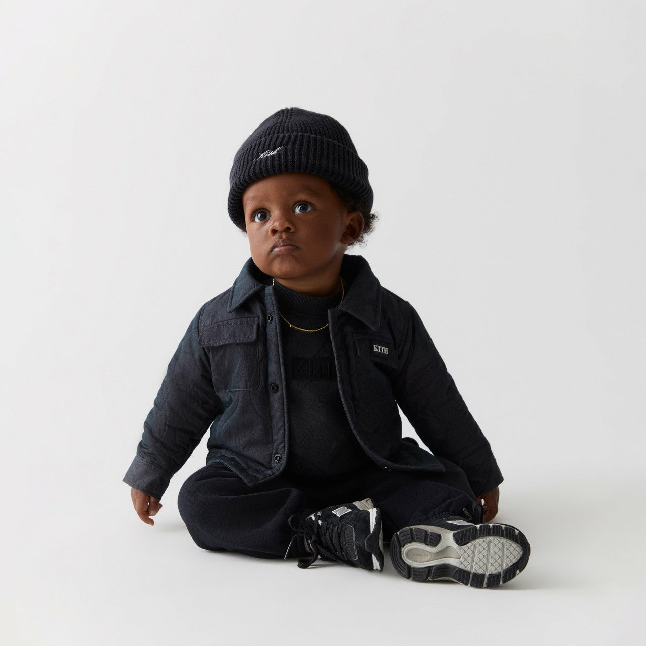 Kids Kith Kith Baby Nelson Sweatpant - Black
