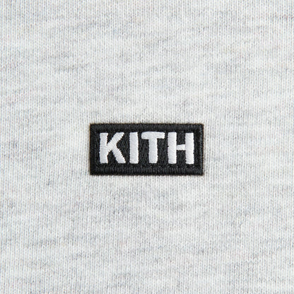Kids Kith Kith Baby Long Sleeve Nelson Crew - Light Heather Grey