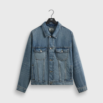 Men Kith Kith Centre Denim Jacket - Dark Indigo