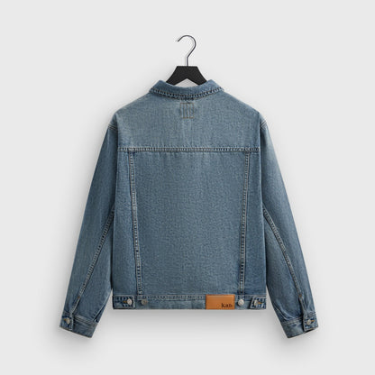 Men Kith Kith Centre Denim Jacket - Dark Indigo
